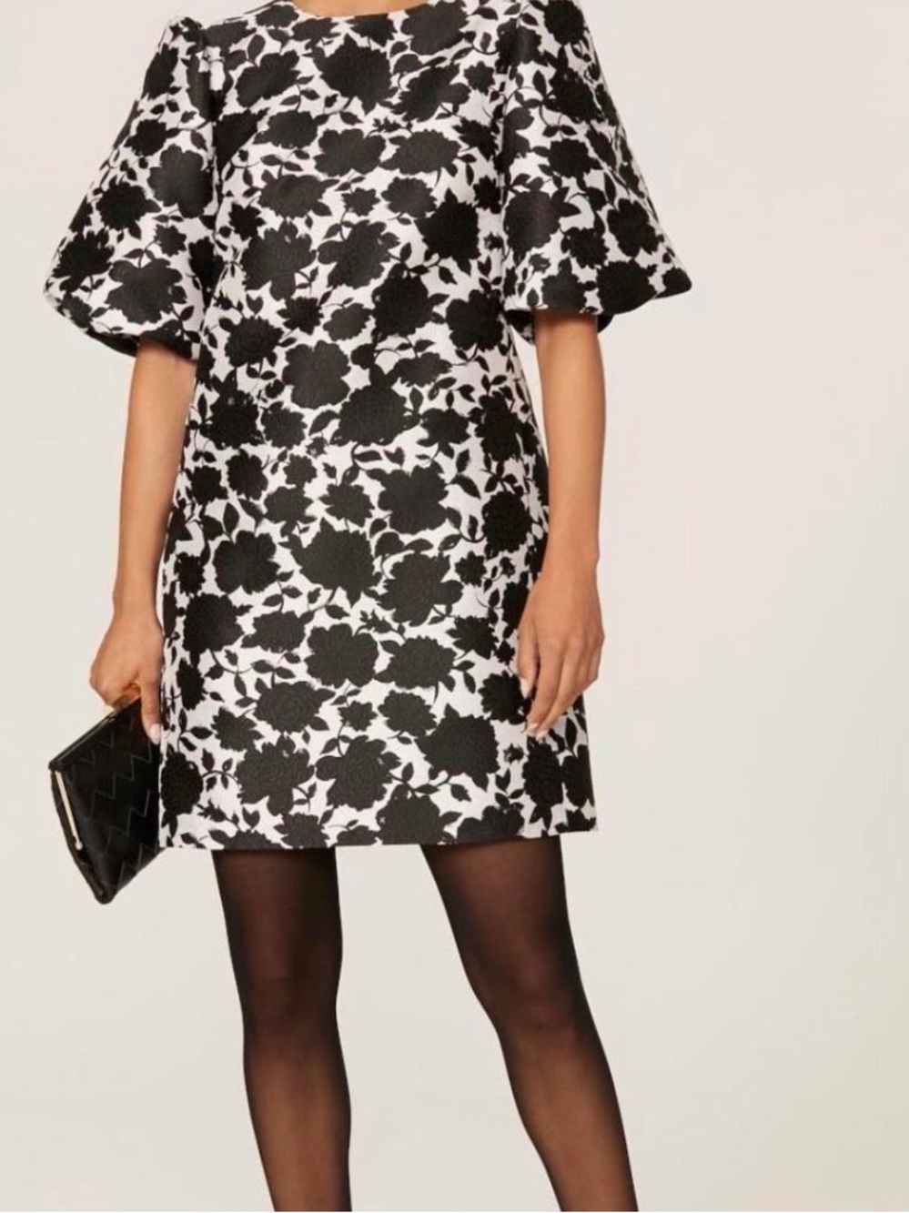 Kate Spade Floral Taxi Dress with Bell Sleeves. Sz 16 NWT
